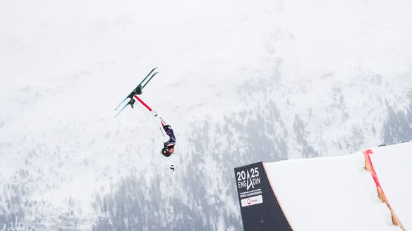 Thénault and Dehlinger lead the way in Aerials qualifications in St. Moritz