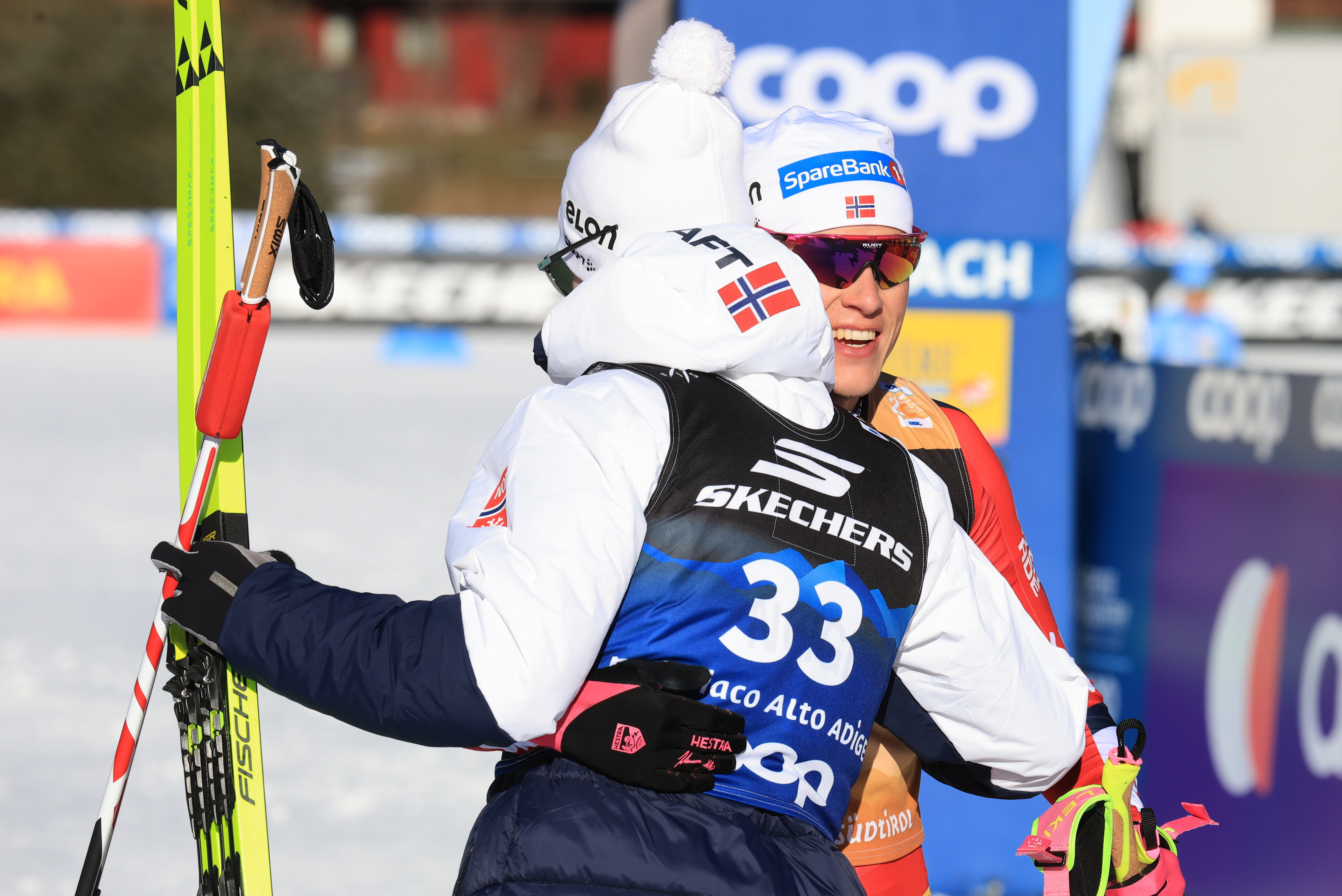 Stenshagen beats Klaebo to Toblach 10K to show Norway power