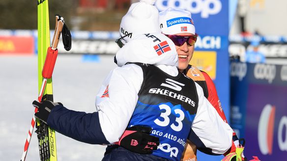 Stenshagen beats Klaebo to Toblach 10K to show Norway power