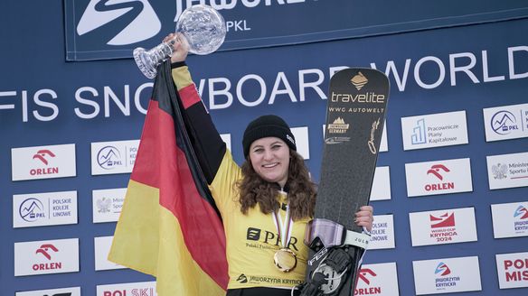 Hofmeister eyeing triple triumph on home snow as World Cup season concludes