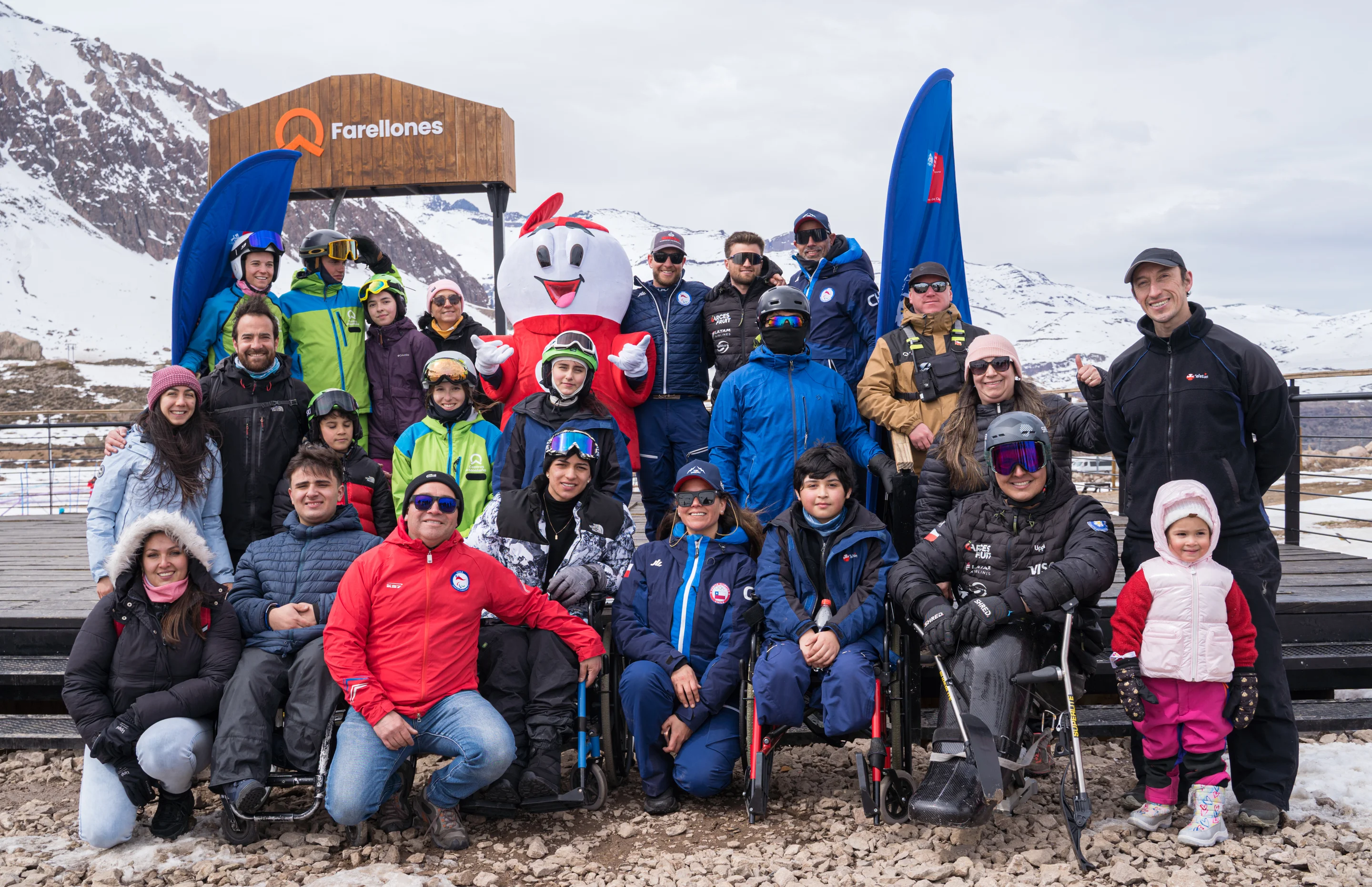 Chile's ski clinic at El Colorado