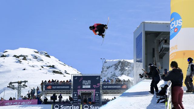 Men's halfpipe qualifications at the Engadin 2025 World Championships @fisparkandpipe