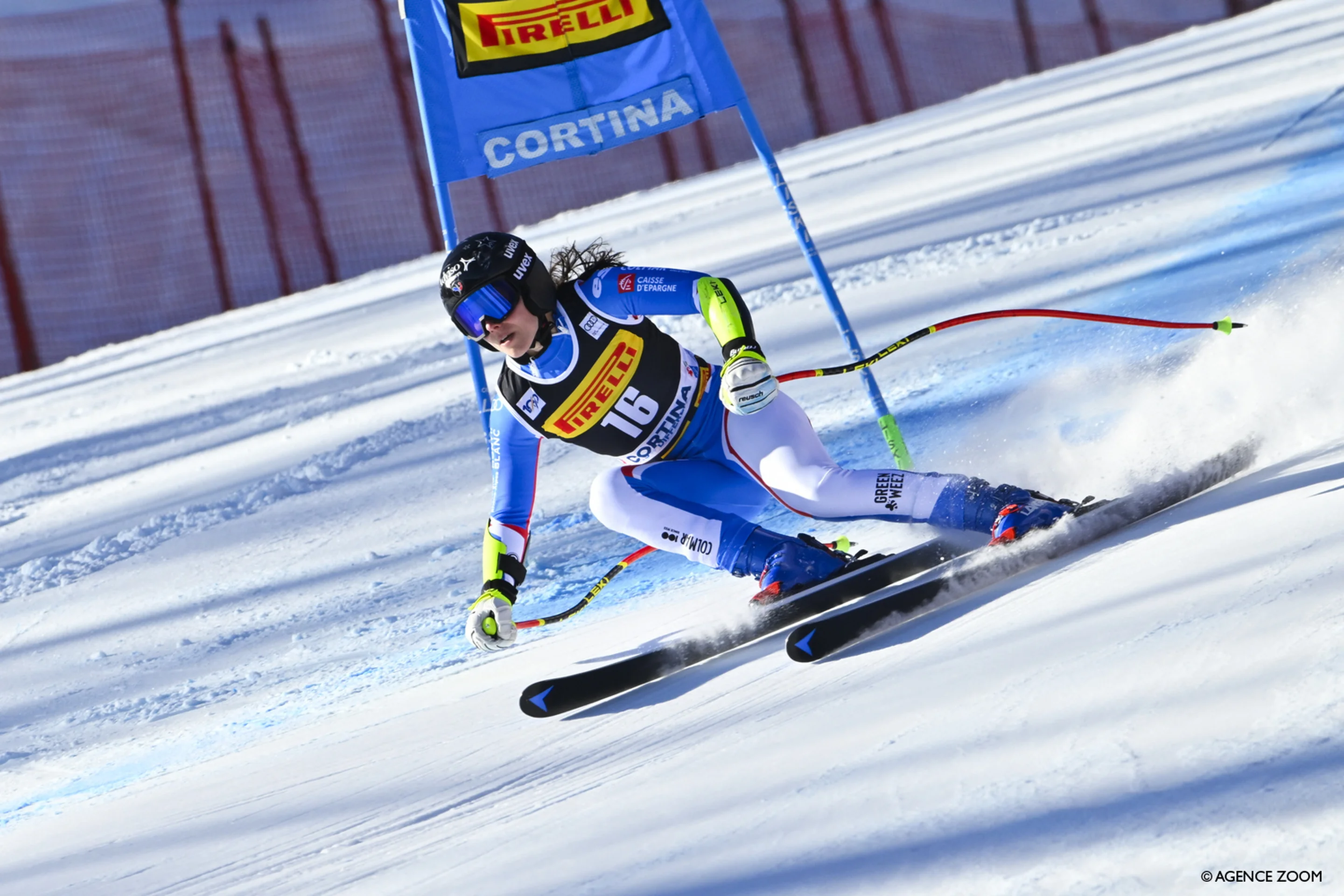 Miradoli attacks the Olympia delle Tofane (Agence Zoom)