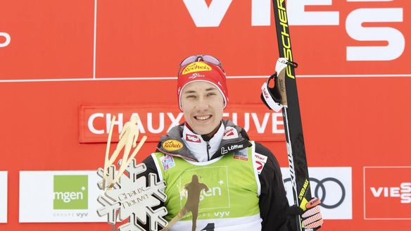 Mario Seidl steals the TRIPLE triumph in Chaux-Neuve