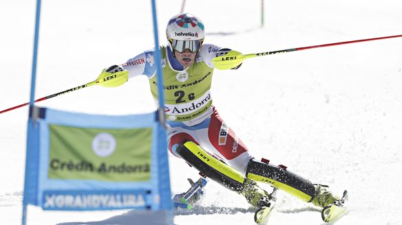 Switzerland unbeatable in the alpine team event