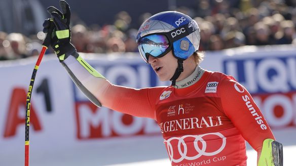 Odermatt's Kitzbühel Downhill goal in sight after Super G win on day one