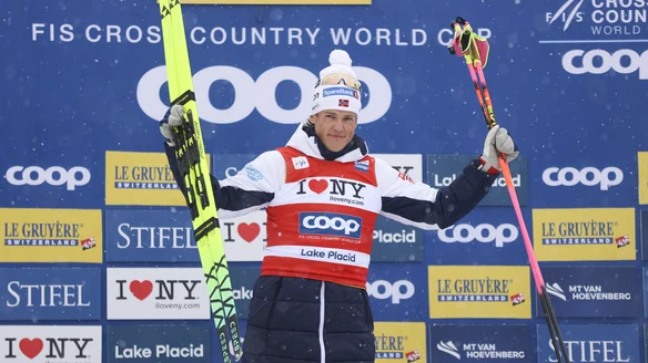 Klaebo says 'boring' recovery week won him Lake Placid 10K