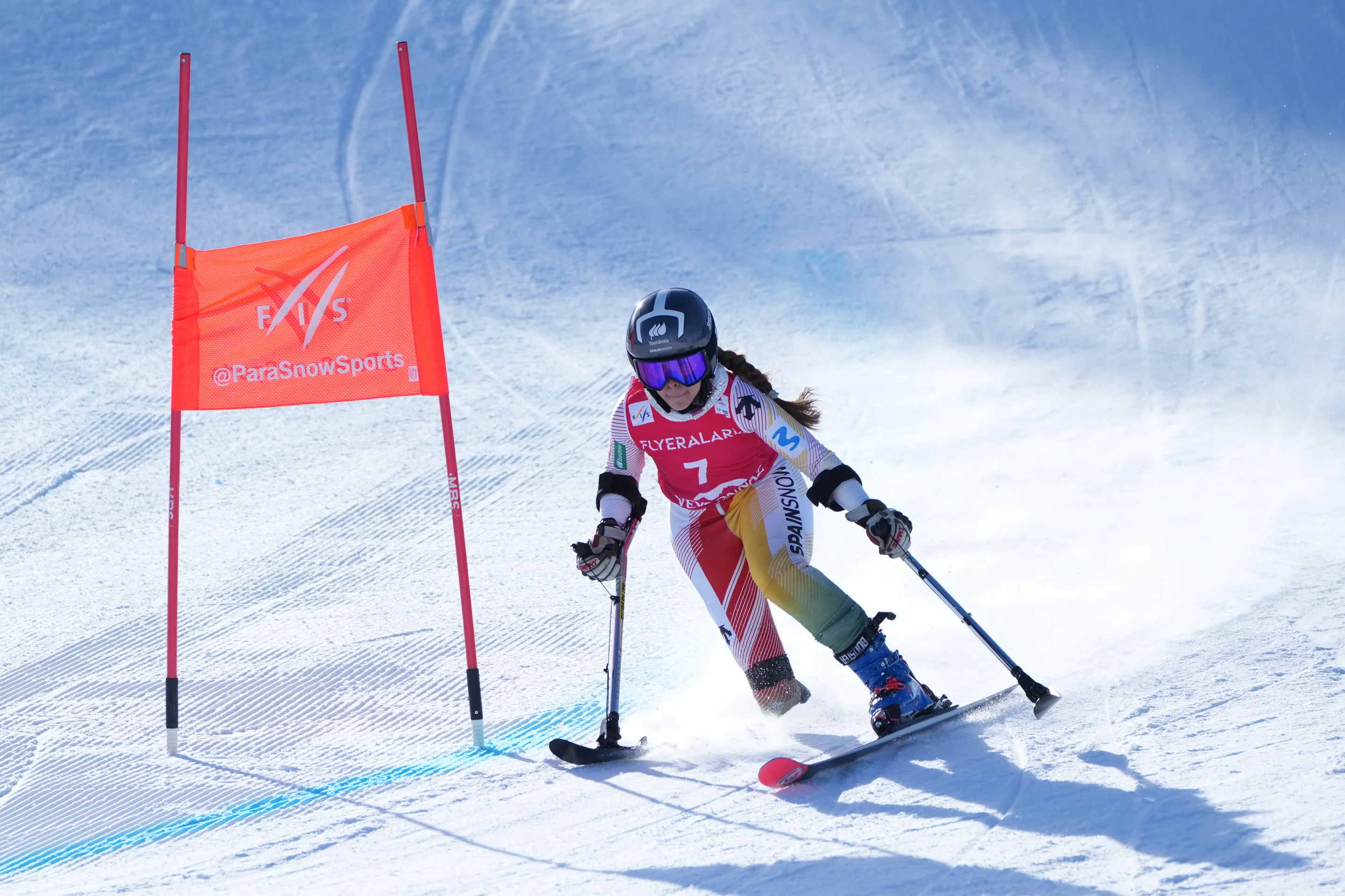 Maria Martin-Granizo Ferreiro (ESP) at the FIS Para Alpine World Cup