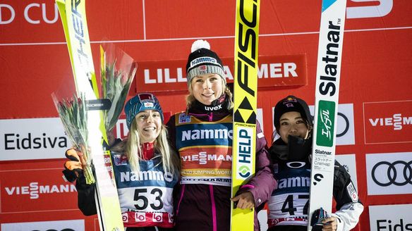 Second victory at home for Maren Lundby