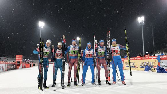 Sweden and Russia win team sprint in PyeongChang