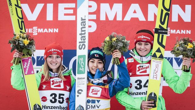 FIS world cup ski jumping ladies, individual HS94, Hinzenbach (AUT)