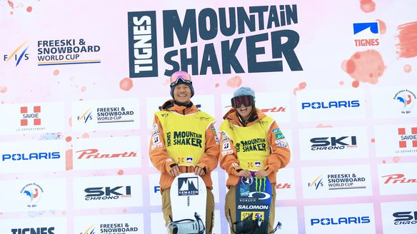 Murase and Kimata on top in dominant day for the Japanese team in Tignes
