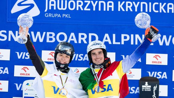 Miki clinches a crystal globe sweep while Prommegger spoils Bormolini’s victory lap