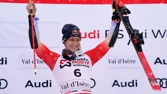 Odermatt beats the field and the weather for first Giant Slalom win of the season