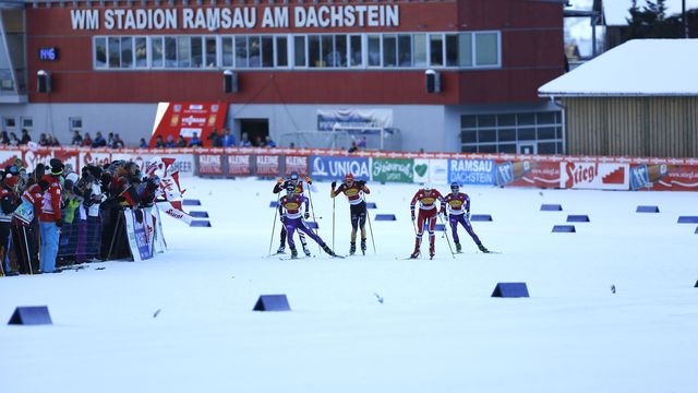 FIS world cup nordic combined, team sprint HS98/2x7.5km, Ramsau (AUT)