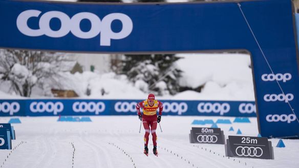 Bolshunov reigns over 15km C Pursuit