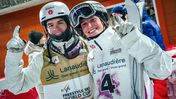 Canadians Maia Schwinghammer and Mikael Kingsbury deliver Moguls magic in Val St. Come