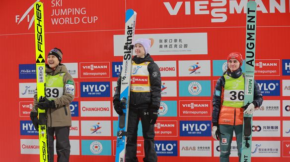 Unstoppable Prevc soars to hill record and fifth straight victory