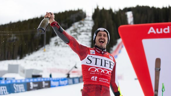 Brennsteiner wins first World Cup after Odermatt crashes out of Copper Mountain Giant Slalom