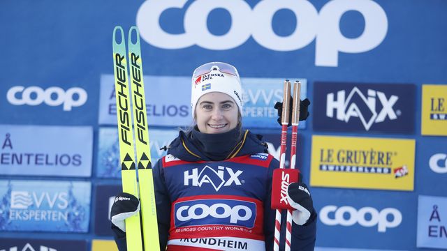 Ebba Andersson wins again in Trondheim @ FIS/ActionPress/Marius Gulliksrud