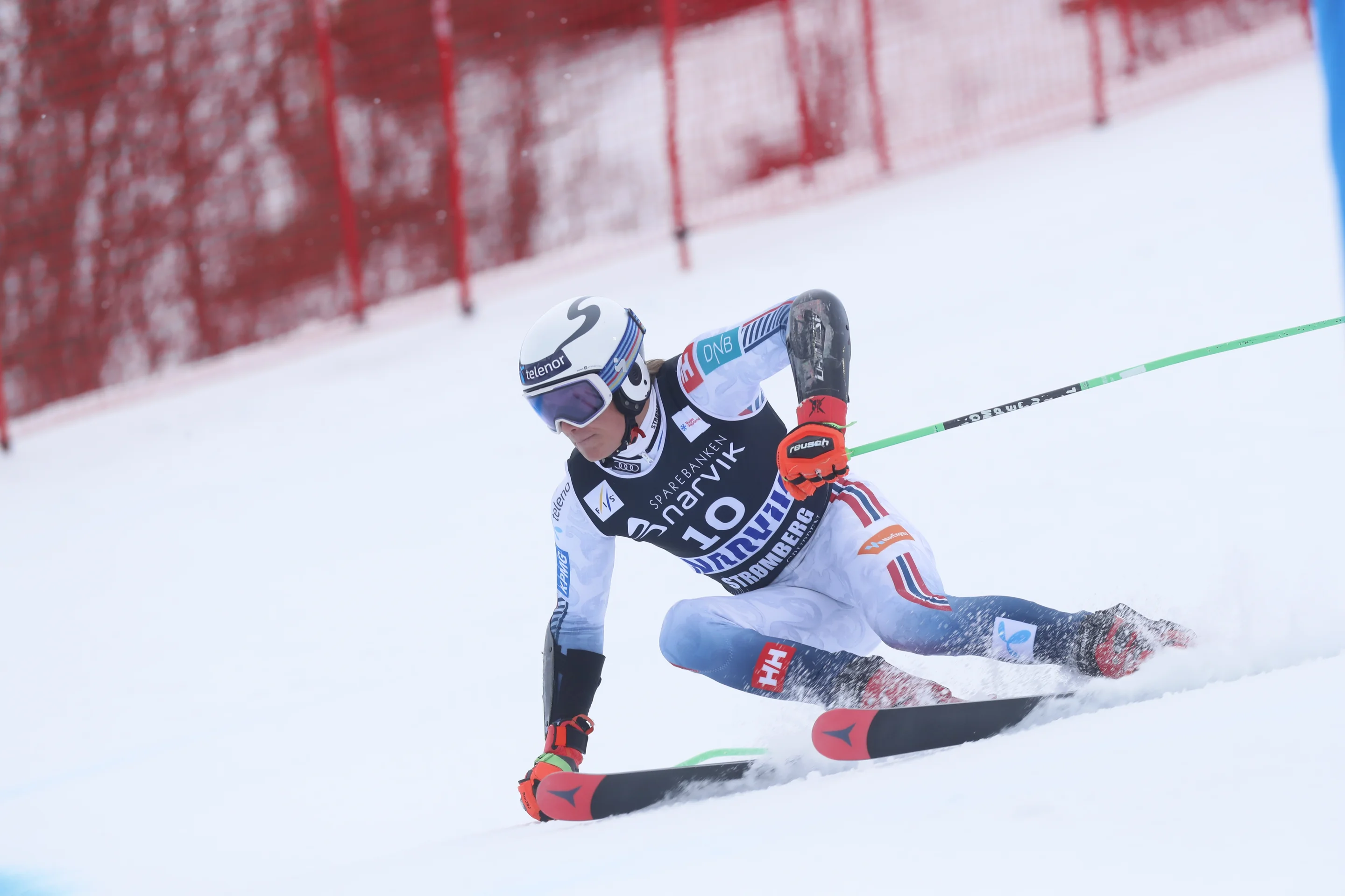 Husby Haugen finished strongly to claim silver and complete a 1-2 for Norway. Photo: FIS/ ActionPress.
