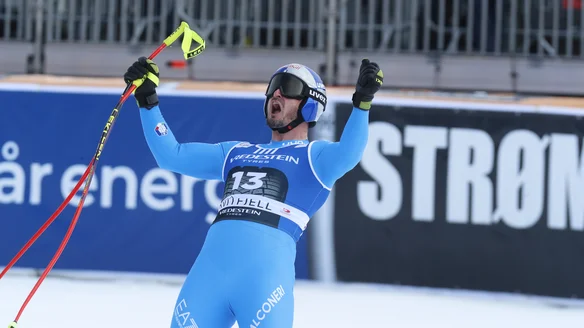 Paris claims Kvitfjell victory as Odermatt celebrates Downhill globe