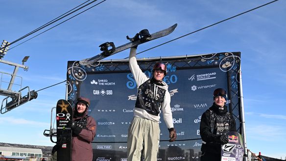 Martin bests stacked slopestyle final to claim first World Cup, Fukada tops women’s field