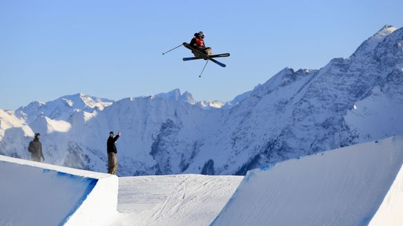 Freeski slopestyle showdown between world’s best in Laax