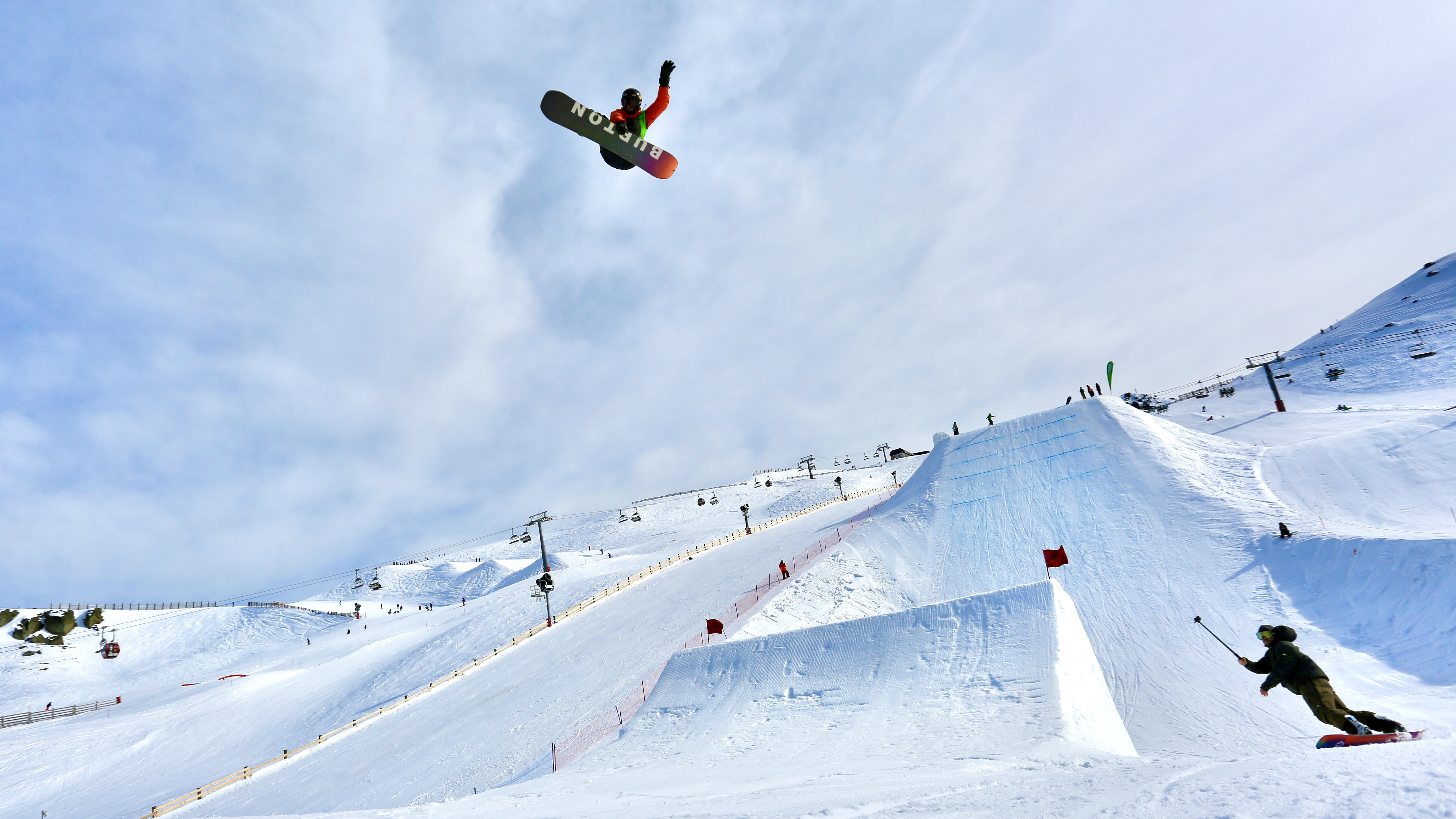 Cardrona Slopestyle, opening race of the World Cup season, ready for the Winter Games in New Zealand