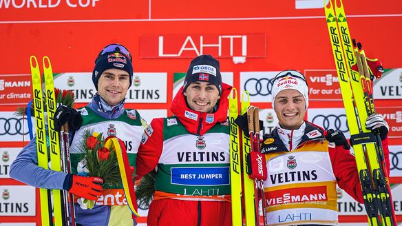 Riiber back on top in Lahti