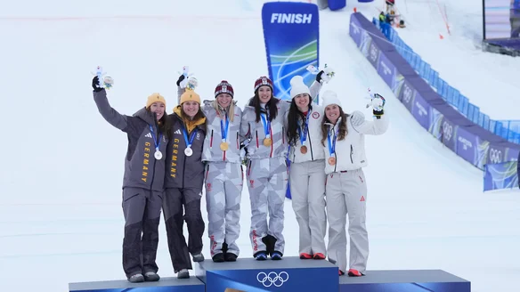 Huber and Raedler superb for Team Combined Olympic gold