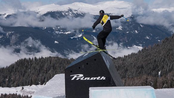 Claire and Goepper shine in the slopestyle season's finals in Seiser Alm