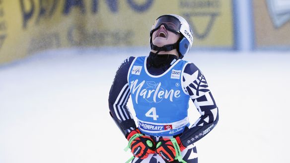 'Just so special': Emotional Robinson prevails in Kronplatz for first World Cup win in four years