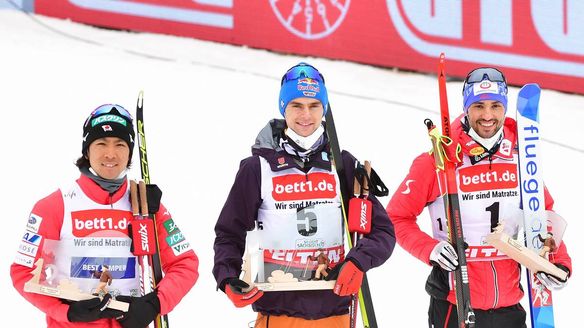 Vinzenz Geiger continues double-win tradition in Klingenthal