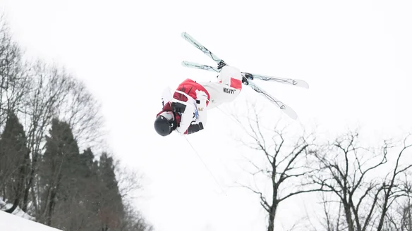 Moguls World Cup rides Olympic high in return to Japan