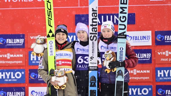 Nika Prevc prevails after phenomenal Falun finish  