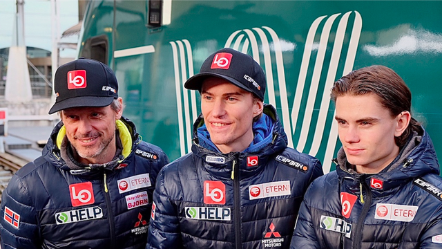 Alexander Stoeckl, Daniel Andre Tande, Marius Lindvik