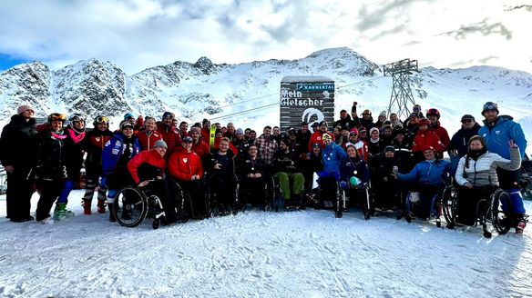 Development: Inaugural Para Alpine Skiing Training Camp in Kaunertal