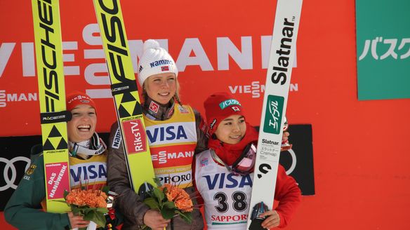 Lundby on top in Sapporo