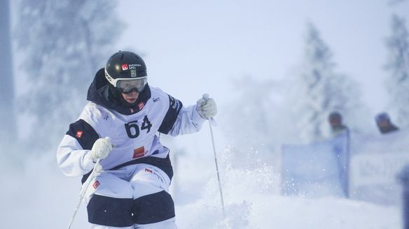 Fog forces cancellation of Dual Moguls in Idre Fjäll