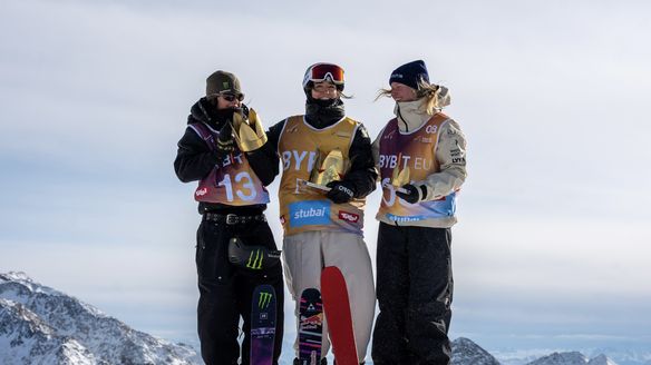 Gremaud wins Stubai Slopestyle World Cup season opener as winds force cancellation of men’s event