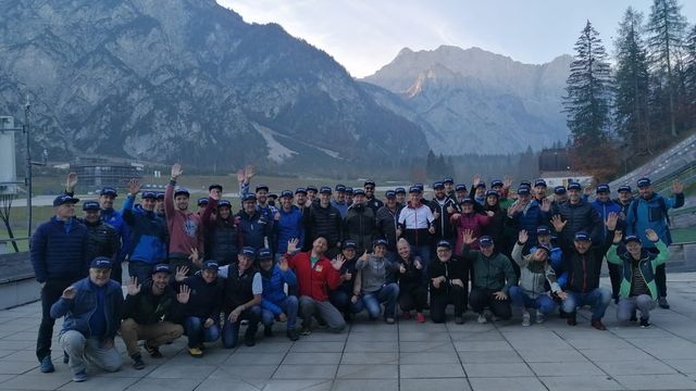 Good atmosphere when the WSC organizer invited to a TD seminar in Planica.