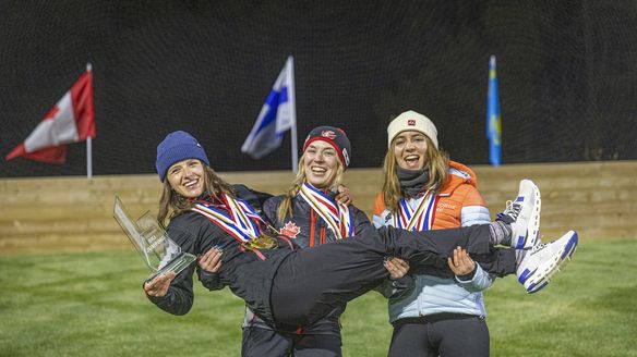 Abigail Strate wins 3 times in Lake Placid