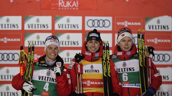 Riiber unbeatable on Day 1 in Ruka