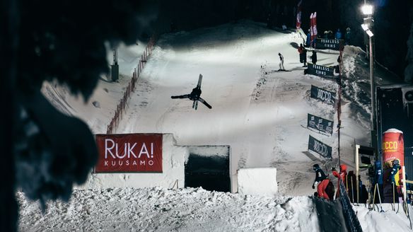 All set for another high-flying action weekend in Ruka