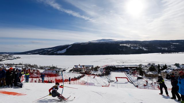 ARE, SWEDEN - MARCH 17: Erin Mielzynski of Canada competes during the Audi FIS Alpine Ski World Cup Finals Women's Slalom on March 17, 2018 in Are, Sweden. (Photo by Alexis Boichard/Agence Zoom)