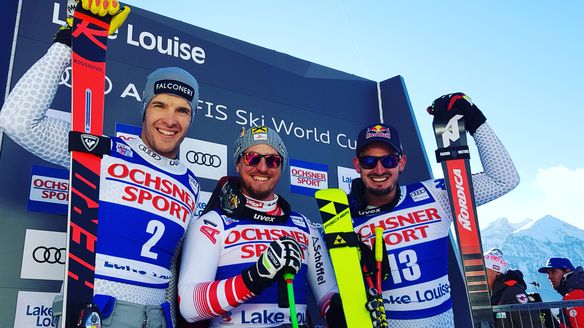 Max Franz takes a second career win in Lake Louise