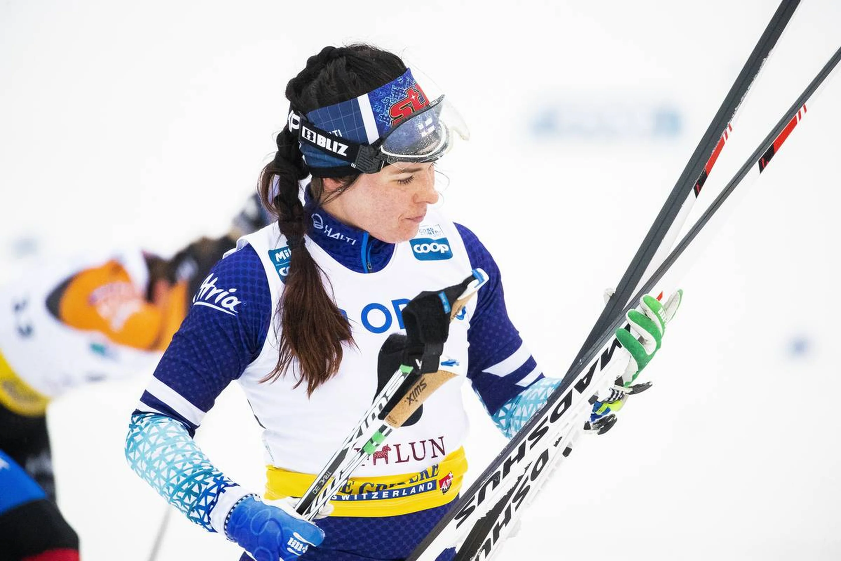 09.02.2020, Falun, Sweden (SWE):Krista Parmakoski (FIN) - FIS world cup cross-country, 10km women, Falun (SWE). www.nordicfocus.com. © Modica/NordicFocus. Every downloaded picture is fee-liable.