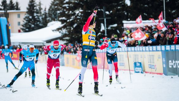 Sprint superstars ensure a grand show at Davos Nordic