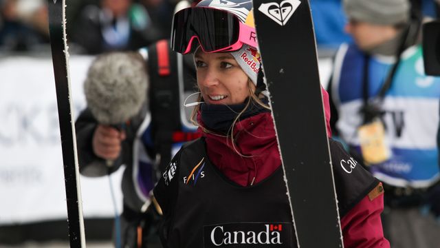 Dara Howell at the 2018 Jamboree big air World Cup in Quebec City © FIS/Buchholz